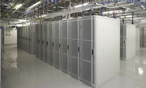 CSD3 cabinets at the University of Cambridge